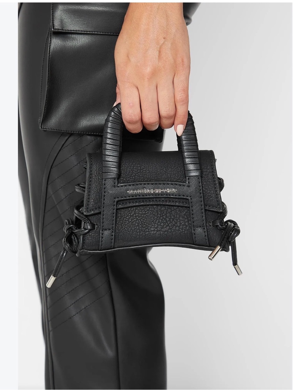 Manière de Voir mini lace up bag